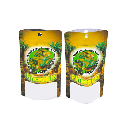 어린이 저항 안전 보호 지퍼 포장 가방 애완 동물 서 있는 잡초 가방