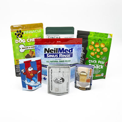 플라스틱 식품 포장 봉지, 서드 립 지퍼 봉지 제조업체, 알루미늄 포일 복합 봉지