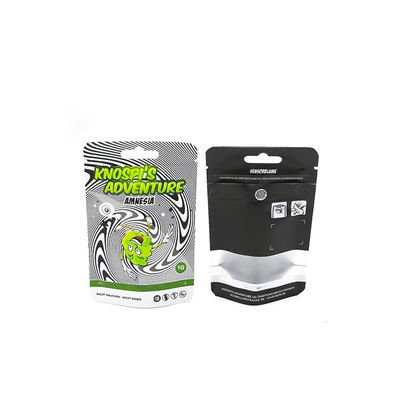 3.5g 7g 어린이 보호 Zipper 가방 맞춤형 담배 Mylar 가방