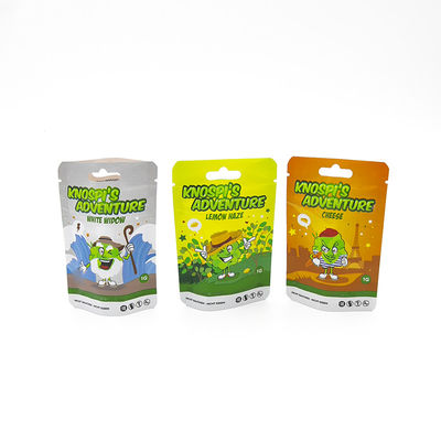 사용자 지정 로고 마일러 인쇄 냄새에 저항하는 지퍼 봉지 식품용 포장 봉지