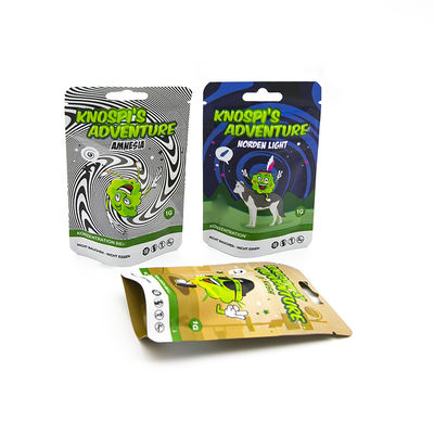 맞춤 인쇄 어린이 보호 칩 냄새 방지 재 닫을 수 있는 패키지 담배 잡초를 위한 마일러 가방 담배