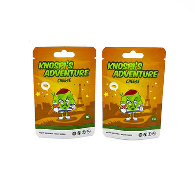 어린이 저항 Ziplock 냄새 방지 플라스틱 포장 가방 주문 인쇄 된 Mylar 가방