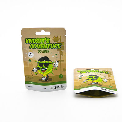 담배 / 담배 보관용 맞춤형 어린이 보호 냄새 없는 Zip Mylar 포스