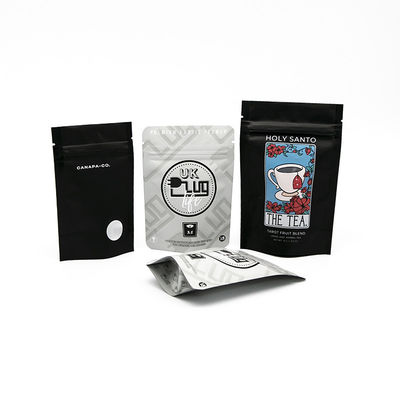 인쇄 된 지프 잠금 주머니 가방 방수 생분해 가능한 플라스틱 서 있는 알루미늄 필름