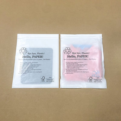 자신의 로고와 함께 재활용 Biodegradable 반투명 하 고 Glassine Wax 종이 봉지