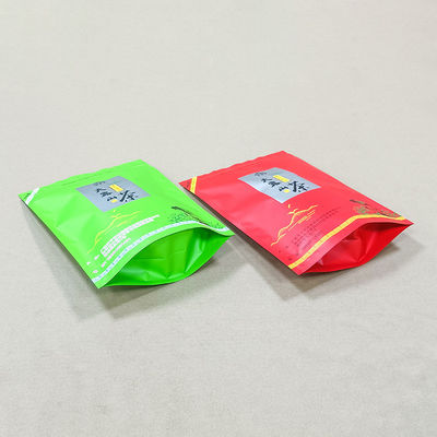 식품 포장 솔루션용 내장 알루미늄 지퍼 서드업 봉지