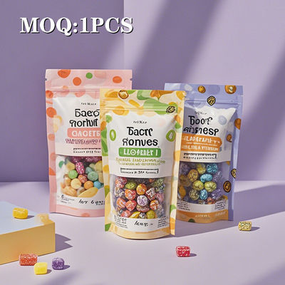 사용자 지정 로고 마일러 가방 3면 봉인 봉지 Zip 잠금 플라스틱 서식 담배 포장