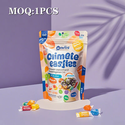 편리하고 지속가능한 식품 포장 가방 생분해성 재료 공기 밀착성 습기 내성