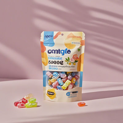 환경 친화적 재활용 가능한 3면 밀폐 봉지 플라스틱 지퍼 가방 재활용 Mylar 가방