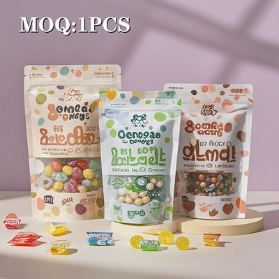 신선하고 보호 된 식품 포장 용품용 습도에 저항하는 재활용 가능한 플라스틱 봉지