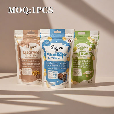 슈퍼 로그 MOQ 1개 빠른 배송 주문 디지털 인쇄 도매 가격 식품 포장 가방 Mylar 가방