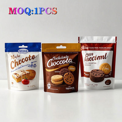 냄새 방지 지퍼 마이러 가방 100mg 250g 500g 칩 간식 식품 식용 포장 가방