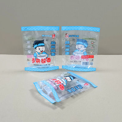 맞춤형 채식주의자 친화적 100g 150g 200g 250g 투명 서있는 포스 식품 가방 Mylar 봉지 냉동 식품