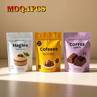 사용자 지정 로고 맑은 / 투명 / 매트 / 얼음성 자밀성 내구성 Zip 잠금 식품 플라스틱 가방