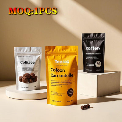 맞춤 인쇄 화려한 농담 얼굴 냄새 방지 재 닫기 가능한 지퍼 3 측면 밀폐 평면 마이러 가방