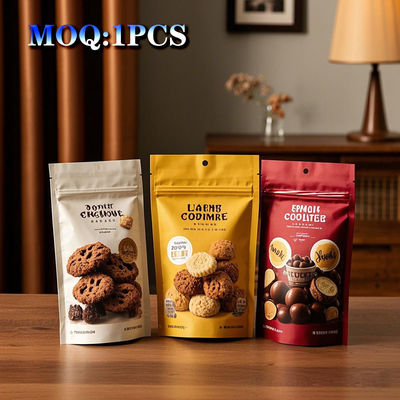 견과류 음식에 맞춤 서 서 서 Zipper 포스 오픈 윈도우를 지원