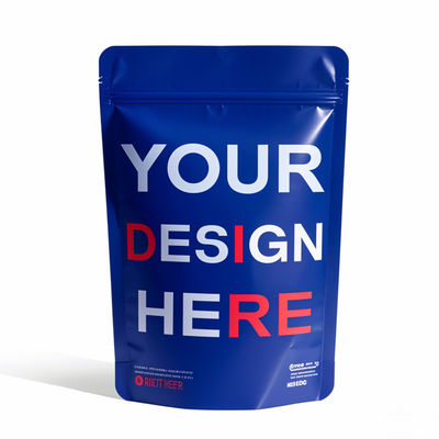 맞춤형 인쇄 된 열 밀폐 된 서 있는 봉지 가방 알루미니즘 엽록소 냄새 방지 Mylar Zip 잠금 포장