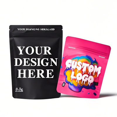 프리미엄 다시 닫을 수 있는 서 있는 봉지 누출 방지 식품 포장품 사용자 지정 크기