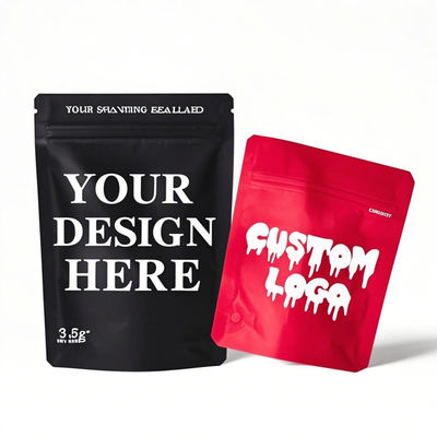 Custom Printed Stand Up Pouches Waterproof Branded Packaging Wholesale Options