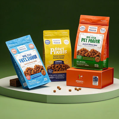 어린이 잠금 가방 공장 애완 동물 식품 포장을위한 직접 사용자 정의 장벽