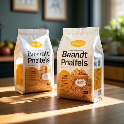 프리미엄 BOPET Mylar 스탠드업 가방 재사용 패키지 QR 코드 커피 브랜드 소매