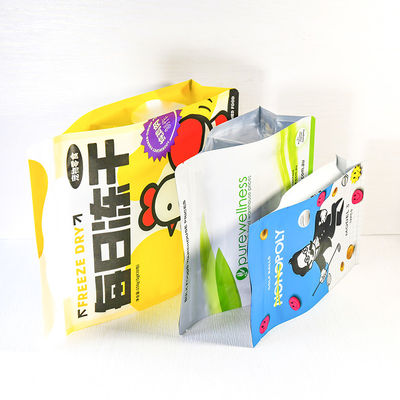 8면 봉인 서식 애완동물 음식 가방 8oz 사용자 지정 인쇄 다시 닫을 수 있는 지퍼 내구성 PET/ALU/LLDPE 재료