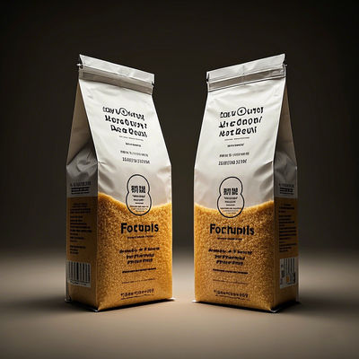 다시 닫을 수 있는 ZIP 잠금 + 재활용 가능한 재료 식품 포장 가방