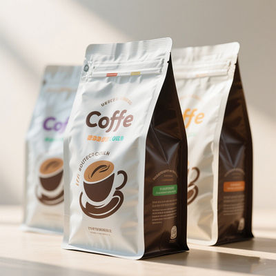 프리미엄 커피 패키지 마이러 팩 아로마 잠금 밸브 & 99% 자외선 차단