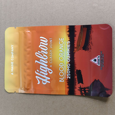 어린이 보호 가방 약품, CBD 및 식품 공장을위한 고 보안 플라스틱 복합 포장품 직접, 낮은 MOQ