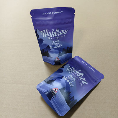 ASTM/ISO 인증을 받은 어린이 단속 Zipper Pouches 다층 PET/AL/PE 장벽 및 약품/화학 안전용 변조 방지 밀봉