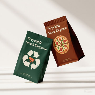 도매 8면 밀봉 친환경 포장 백 재활용 가능 맞춤형 크기