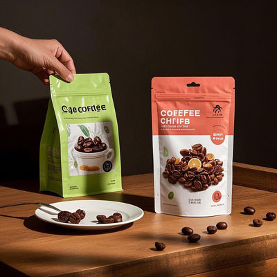 부분 창문 매트 봉지 맞춤형 스탠드업 디자인 커피 향신료 및 대량 식품에 대한 습도 방지