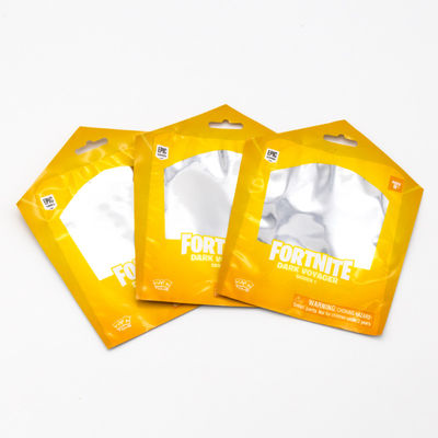 매력적인 PVC / OPP / PP 로고 인쇄 장난감 포장재와 맞춤 장난감 가방