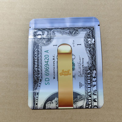 달러 인쇄 어린이 저항 주머니 ISO 8317 인증 위조 방지 밀봉 맞춤형 위조 방지 홀로그램