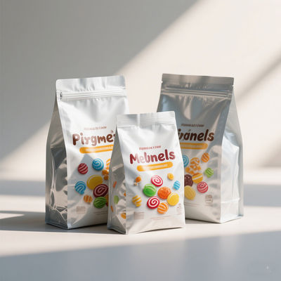 투명 창이 있는 맞춤형 인쇄 마일러 백 | 8색 그라비어 브랜딩