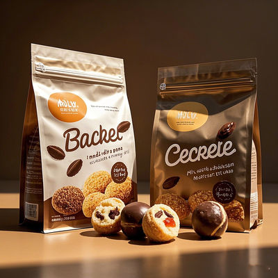 삼중 밀봉 복합 식품 봉투 - 16μm 두께 & 5kg 이상 펑크 저항