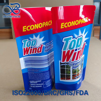 친환경 삼중 밀봉 유리 세정제 봉투 - 재활용 가능한 복합 재료