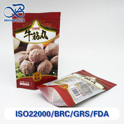 내유성 및 고품질 내구성을 특징으로 하는 식품 포장용 다중 장벽 스탠드업 파우치.