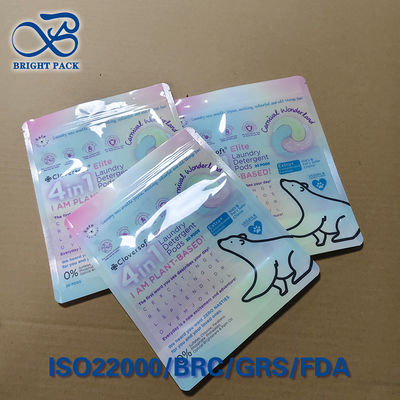 맞춤형 재활용 가능한 4인1 세탁 가방 10가지 색상 인쇄