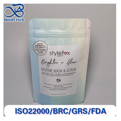 환경 친화적 인 스킨 케어 제품에 대한 서드 어프 포스 재활용 가능한 재료와 사용자 정의 가능한 브랜드 로고로 포장.