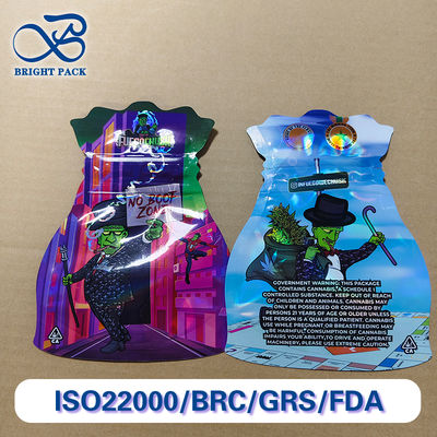 맞춤형 기하학적 모양과 생생한 팬톤 컬러 인쇄가 가능한 의약품 포장용 프리미엄 어린이 안전 봉투.