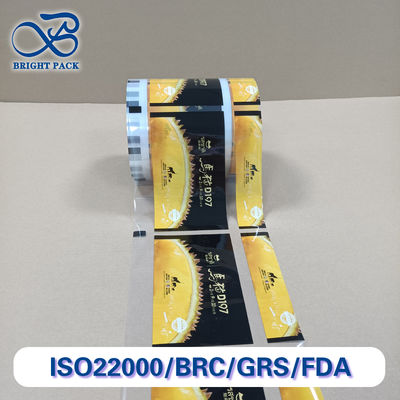 프리미엄 컬러 프린트 다층 과일 포장 필름 사용자 지정 크기 습기 방지성 눈물 저항성 환경 친화성 SGS 인증 사과 / 시트루스 / 베리