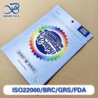 인증된 어린이 보호용 가방 다층 복합 포장품 훼손 방지 봉인 사용자 지정 크기 두께 인쇄 CPSC ISO for Pharma