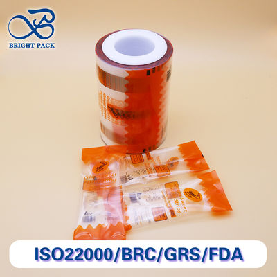 친환경 투명 인쇄 롤 필름 지속 가능한 식품 포장용 맞춤 색상