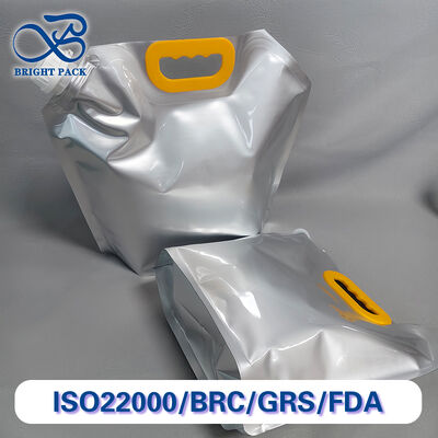 1.0L-5.0L 대형 주입구 백, PET/PA/PE 라미네이트 - 액체용 내구성과 누수 방지