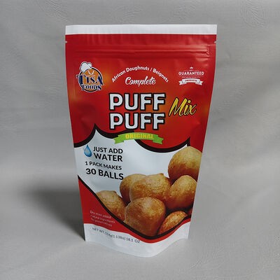 맞춤형 인쇄, 재밀봉 지퍼가 있는 고차단 스탠드업 파우치