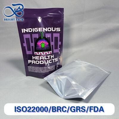 투명 창 스탠드업 지퍼 파우치 - 제품 품질을 보여주고 신뢰를 구축하세요